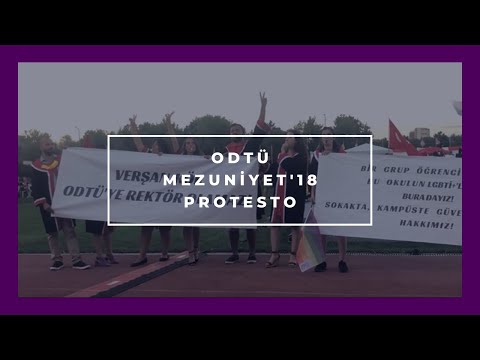 ODTÜ MEZUNİYET 2018 - PROTESTO |  Anlat Hocam!