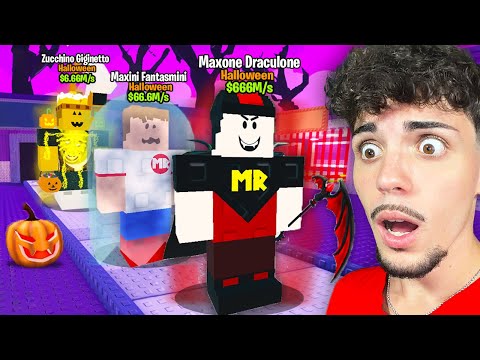 HO RICEVUTO IL MIO BRAINROT VERSIONE HALLOWEEN E QUELLO DEI MIEI AMICI su ROBLOX STEAL A BRAINROT!