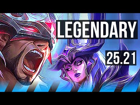 SYLAS vs SYNDRA (MID) | Legendary | KR Master | 25.21