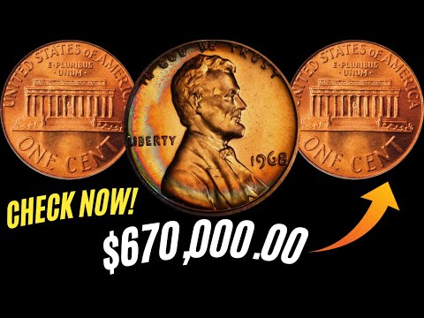 Unbelievable Find! 1968 Penny Errors That Could Make You a Millionaire -  Coins Worth Money