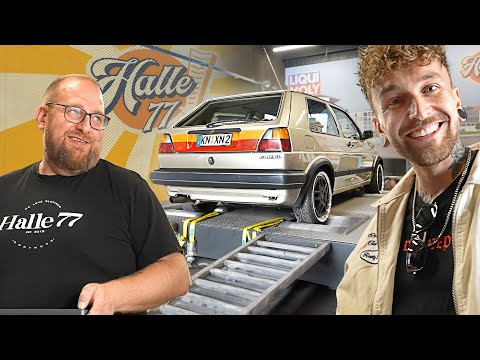 My VR6 Golf amazes Marco Degenhardt on the test bench!