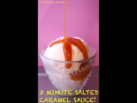 How to Make 3 Minute Salted Caramel Sauce - Easy Recipe