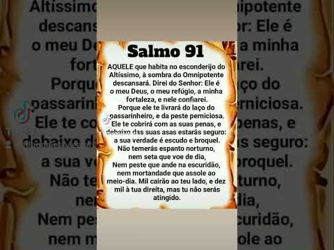 SALMO 91, QUE DEUS ABENÇOE A TODOS!!!!