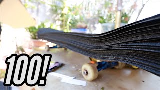 100 LAYERS OF GRIPTAPE