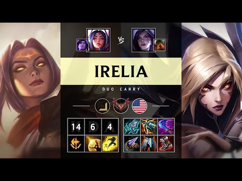 Irelia ADC vs Kai'Sa: Killing spree - NA Grandmaster Patch 14.23