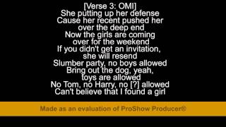 I found a girl - the vamps Ft. OMI lyrics