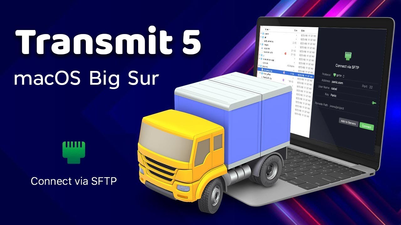 Transmit 5 - Panic | 2020 Interface & Workspace Quick View