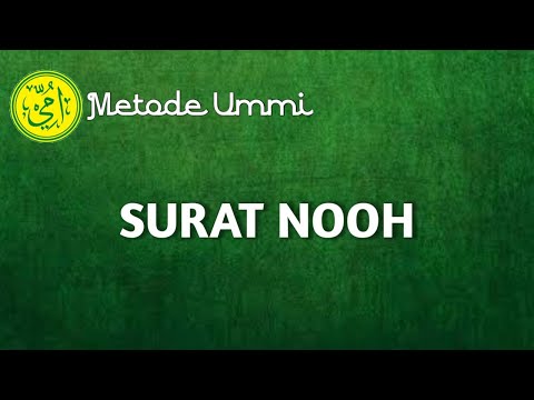 SURAT NOOH | Murottal Juz 29 - Ummi Method