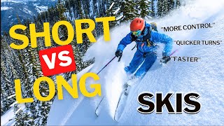 Short Vs Long Skis - The REAL Difference