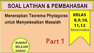 Menerapkan Teorema Phytagoras untuk Menyelesaikan Masalah 1