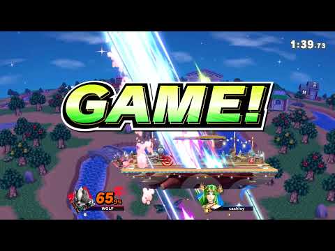 Wolfgang (Wolf) vs Jonesyfn (Palutena) -- Collin's House #1