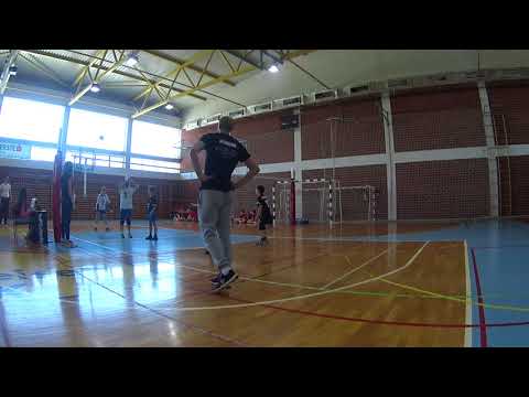 Regionalno prvenstvo u mini odbojci 2018 - OK Daruvar VS OK Medicinar Trnje prvi set