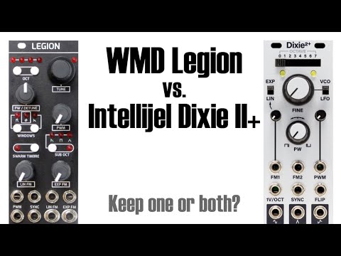 WMD Legion vs  Intellijel Dixie II+