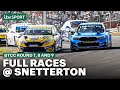 FULL RACES BTCC Round 7 8 And 9 Snetterton 2025 ITV Sport