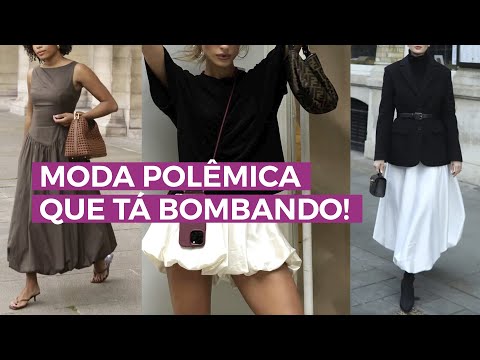 A peça polêmica que está bombando: saia balonê | Camila Gaio