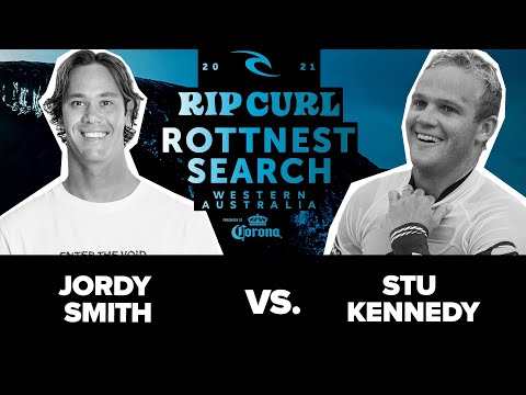 Jordy Smith vs. Stu Kennedy HEAT REPLAY Rip Curl Rottnest Search Round of 32