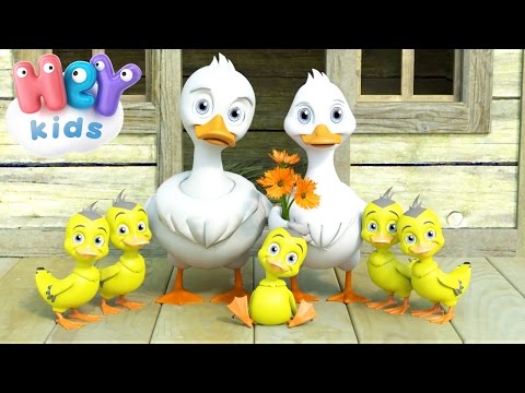 Five Little Ducks In Spanish