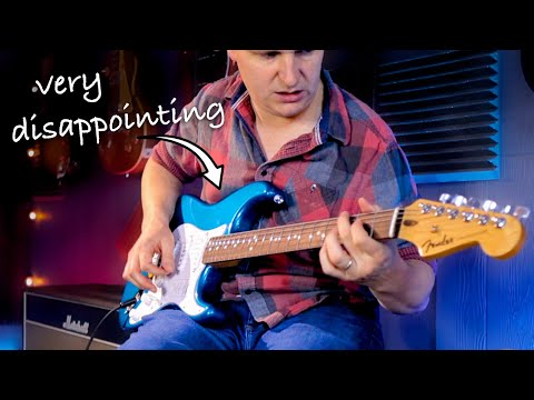 Fender Standard Stratocaster Review | A VERY Disappointing Guitar