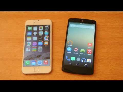 iPhone 6 iOS 8.0.2 vs Nexus 5 Android 4.4.4 - Which is Faster?