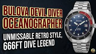 The Cult Classic: Bulova Oceanographer "Devil Diver" Review | Why 666 is Better!