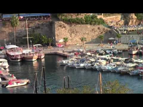 Анталия. Вид на туристический порт.