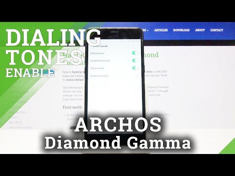 How to Change Phone Dialer Sounds on ARCHOS Diamond Gamma – Dial Pad Tones
