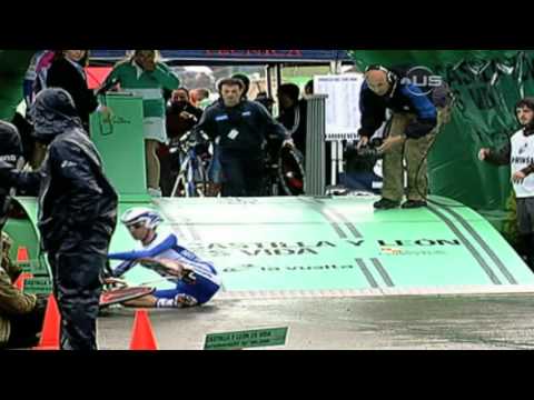 Barredo victim of Vuelta rain - from Universal Sports