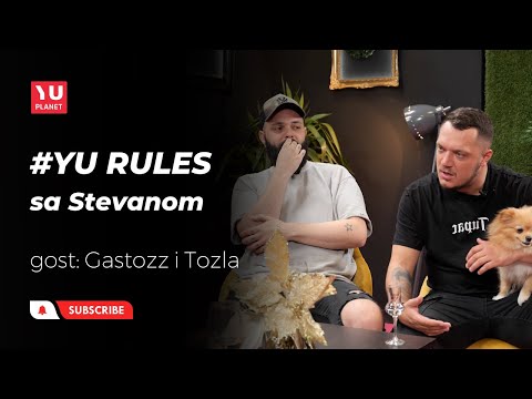 YU RULES sa Stevanom - Nećete verovati šta se dogodilo kad su Gastoz i Tozla ušli u studio