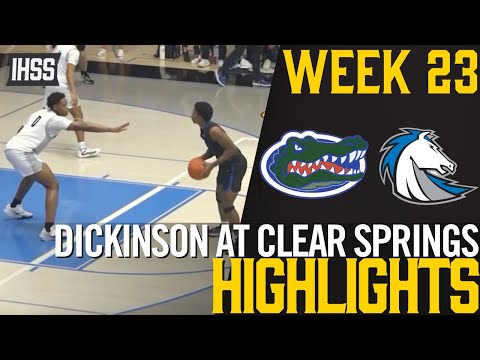 Clear Springs vs. Dickinson High Octane Game Highlights!