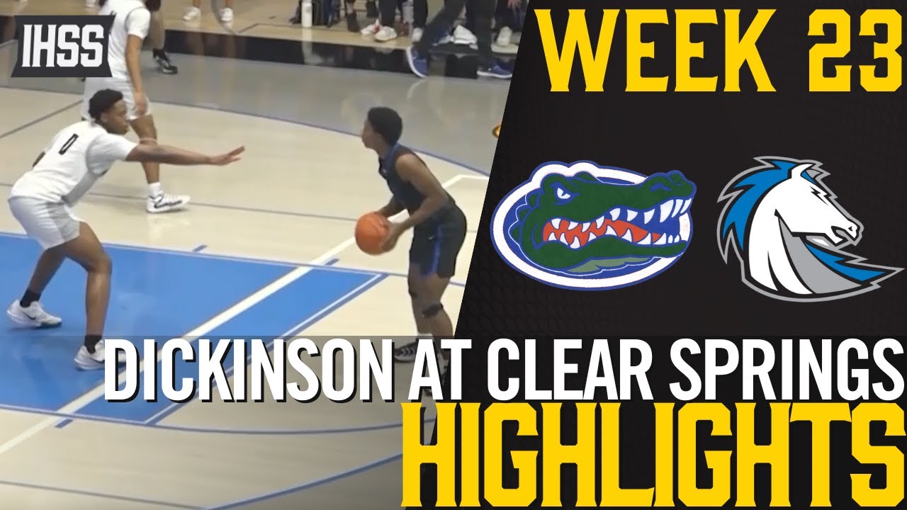 Clear Springs vs. Dickinson High Octane Game Highlights!
