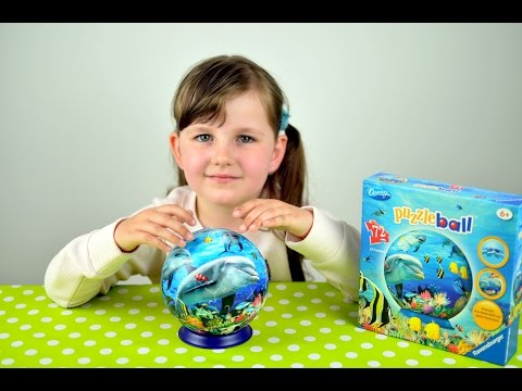 Собираем волшебный шар из пазлов 3D Collect the magical Puzzle Ball