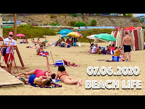 Gran Canaria Playa del Ingles on 07.06.20 Beach Life 🌞