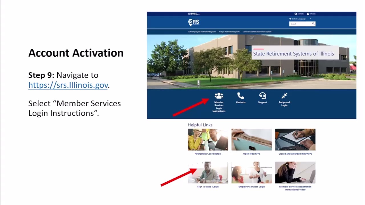 Member Services (ILogin) Registration Instructions