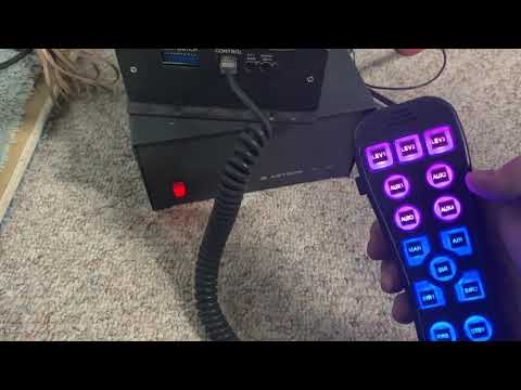 Code 3 Siren test video for auction