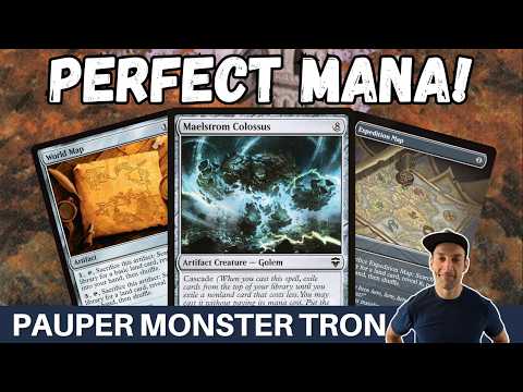 PURE BIG GUYS! Pauper Monster Tron has a sick new ALL COLORLESS take! This has PERFECT MANA
