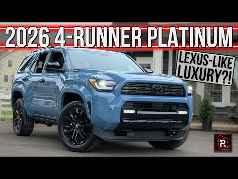 Thumbnail for Most Luxurious 4Runner Ever? | 2026 Toyota 4Runner Platinum | Detailed Review & Breakdown by Toyota 4Runner, Toyota, SUV, Lexus, Truck
