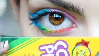 DIY: Make Eyeliner Out of Colored Pencils!