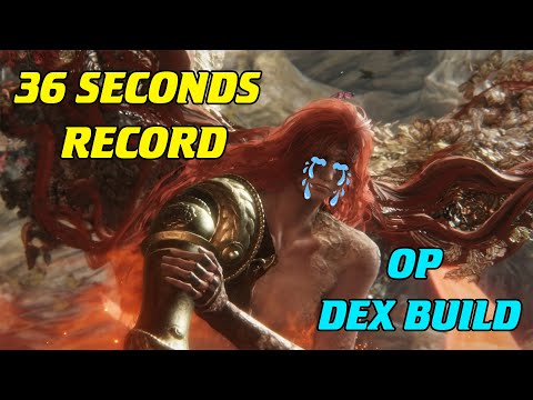 Elden Ring Malenia WR 36 seconds! DEX BUILD