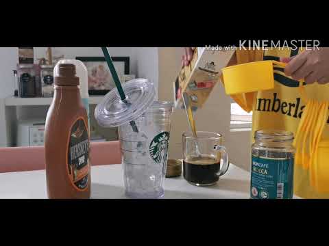 Ice Caramel Macchiato ala - ala starbucks
