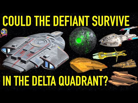 USS Defiant VS The Delta Quadrant - Star Trek Starship Battles