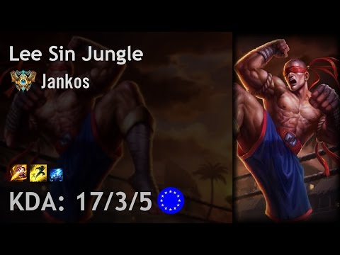 Lee Sin Jungle vs Jarvan IV - Jankos - EUW Challenger Patch 7.6