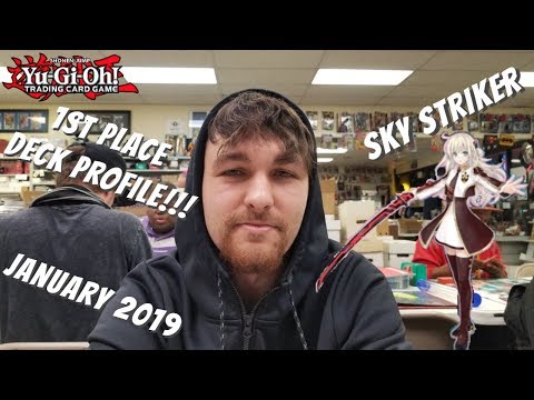 Yugioh New Format January 2019 1st Place Locals Deck Profile - Sky Striker