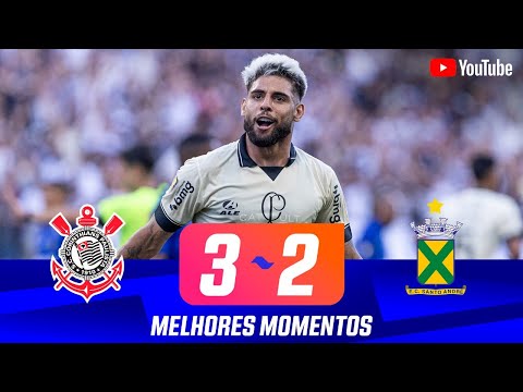 CORINTHIANS 3 X 2 SANTO ANDRÉ | MELHORES MOMENTOS | 11ª RODADA | PAULISTÃO 2024