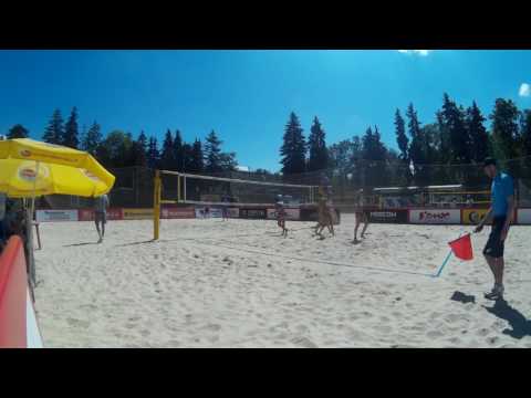 Beach volley Russia Moscow 2017 W Game 12 Abalakina-Dabizha and Prokopyeva-Barsuk