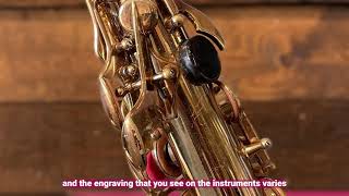 Video thumbnail for The Selmer Mark VI Alto Saxophone by A & G Central Music Inc