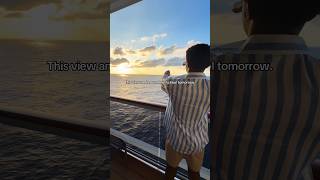 This is your sign to book the cruise🚢… #cruise #sunset #travel