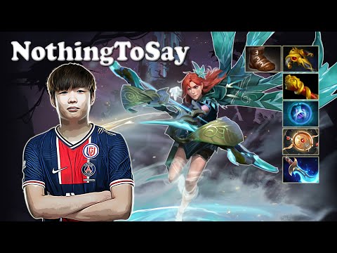 NothingToSay - Windranger Midlane vs Ame, Topson | Dota 2 7.30d Gameplay
