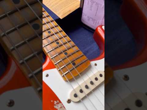 2025 Fender Custom Shop ‘57 Stratocaster SR25 Heavy Relic - Aged Candy Tangerine Bild 26