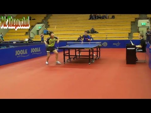 Table Tennis Safir Open 2016 - Tomokazu Harimoto Vs Daniele Pinto -
