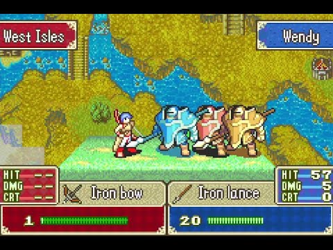 FE6 Low Tier Iron Man Attempt 2 Part 4 - The Knight Brigade's Triangle Attack!